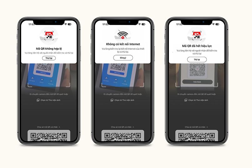 3 lỗi có thể gặp khi thanh toán bằng cách quét mã QR