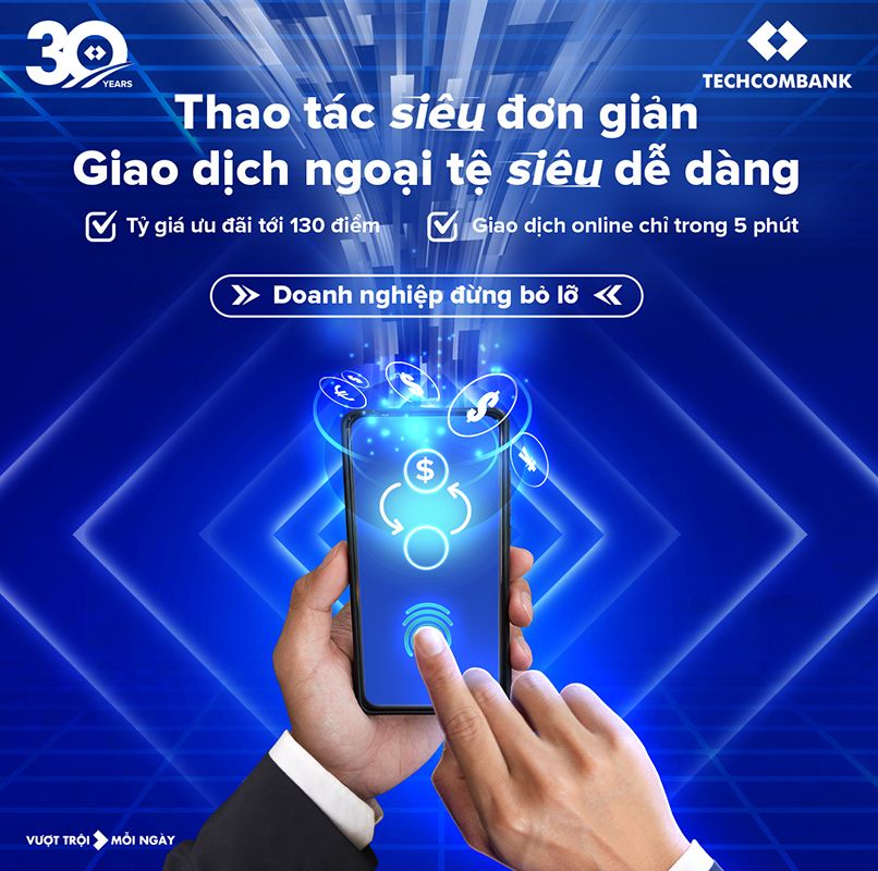 Đăng ký tài khoản doanh nghiệp Techcombank