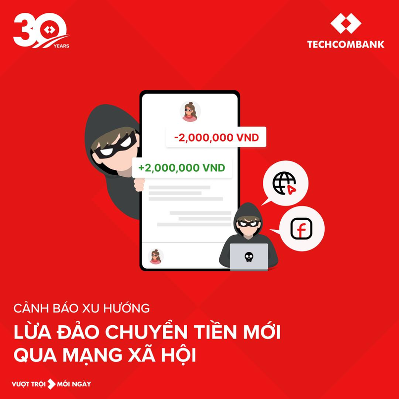 Không nên cung cấp thông tin về tài khoản cho bất kỳ ai.