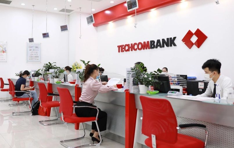 Phòng giao dịch Techcombank