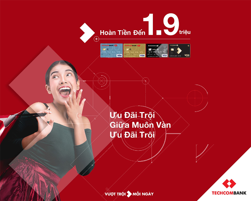 Yêu cầu tăng hạn mức thẻ thông qua ngân hàng điện tử online