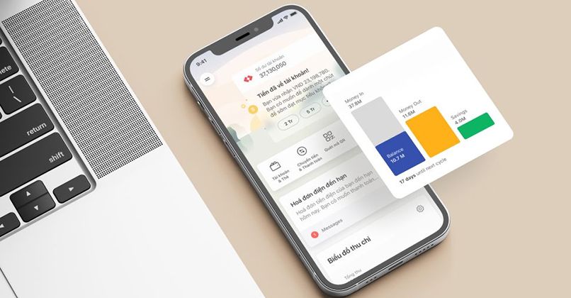Quản lý tài khoản trên Techcombank Mobile