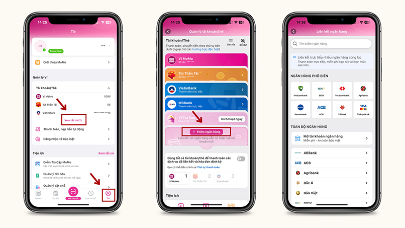 Bước đầu tiên để thanh toán online qua ví điện tử