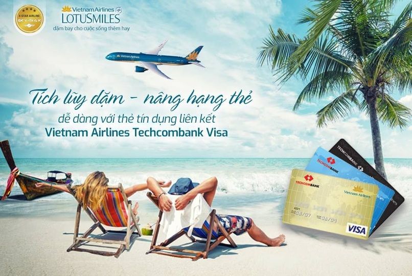 Thẻ tín dụng Vietnam Airlines Techcombank Visa